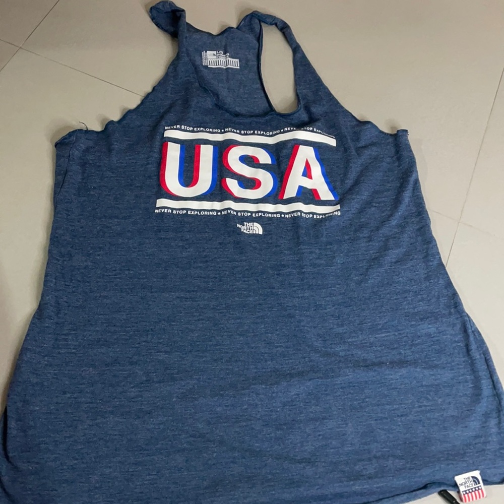 The North Face tank top. Size L